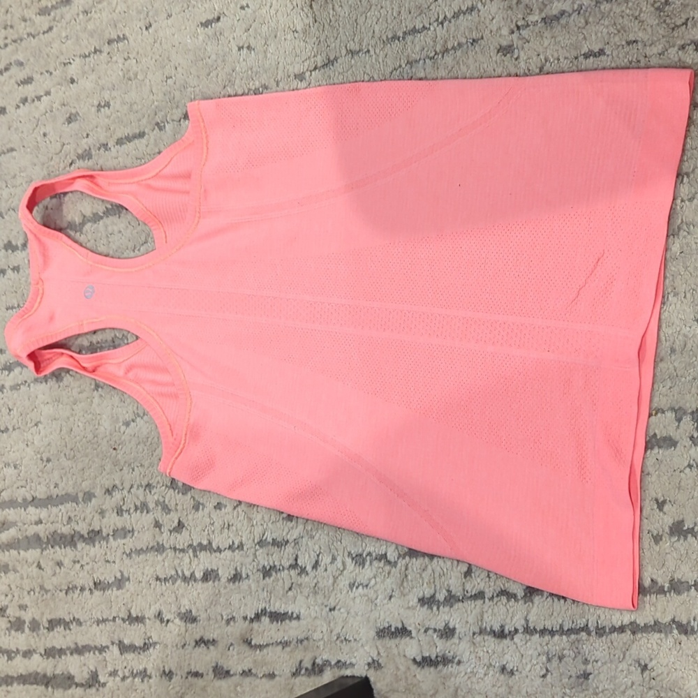 Lululemon Swiftly Tech Racerback Heathered Grapefruit - Picture 4 of 8